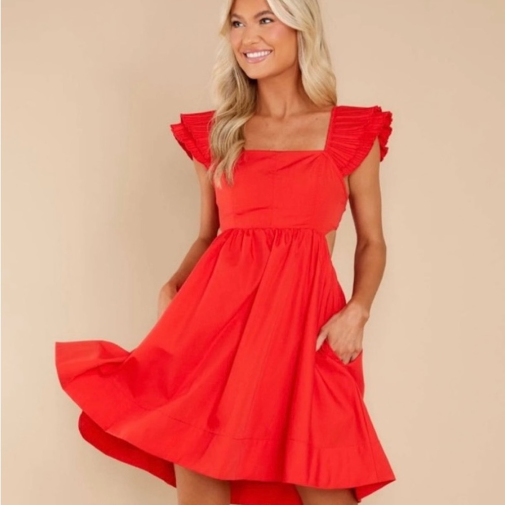 Sabaneta Babydoll cotton pocketed dress
